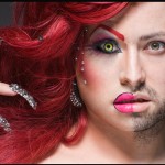 Drag Queen Drag queen portrait by Leland Bobbe