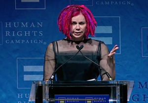 Lana Wachowski at HRC